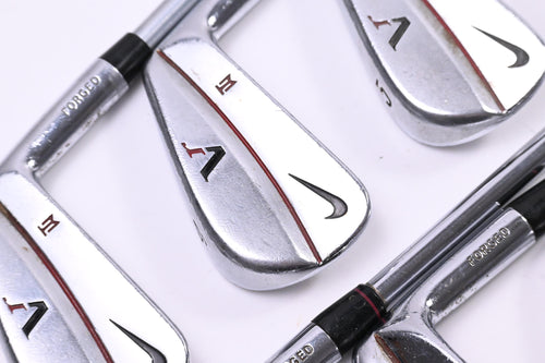Nike VR Forged TW Blade Irons / 3-PW / Stiff Flex Project X Flighted Shafts