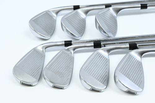 Left Hand Taylormade Qi Irons / 5-PW+SW / Regular Flex KBS Max MT 85 Shafts