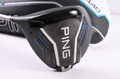 Left Hand Ping G440 Max Driver / 10.5 Degree / Senior Flex Ping Alta Quick 45