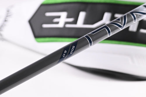 Callaway Elyte Triple Diamond Driver / 9 Degree / Stiff Flex Denali Charcoal 50