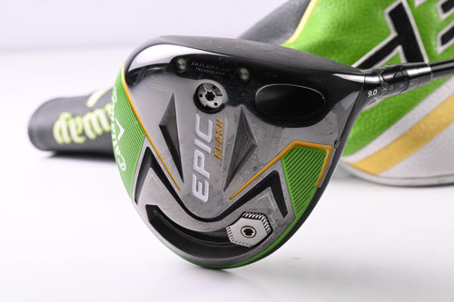 Callaway Epic Flash Sub Zero Driver / 9 Degree / Stiff Flex HZRDUS Black 60
