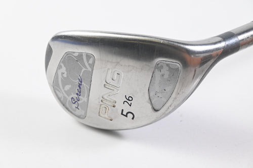Ladies Ping Serene #5 Hybrid / 26 Degree / Ladies Flex Ping ULT 210 Shaft
