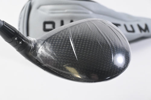 Callaway Quantum Max D #5 Wood / 18 Degree / Stiff Flex Denali Frost Silver 60