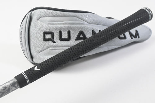 Callaway Quantum Max D #5 Wood / 18 Degree / Stiff Flex Denali Frost Silver 60