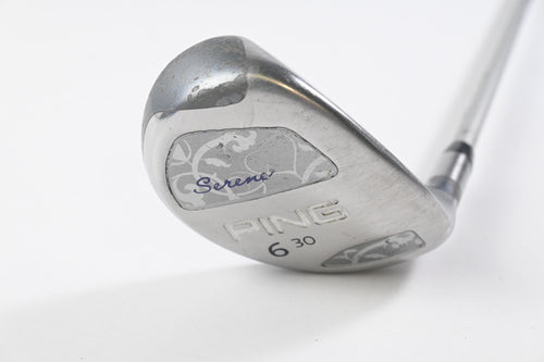 Ladies Ping Serene #6 Hybrid / 30 Degree / Ladies Flex Ping ULT 210 Shaft