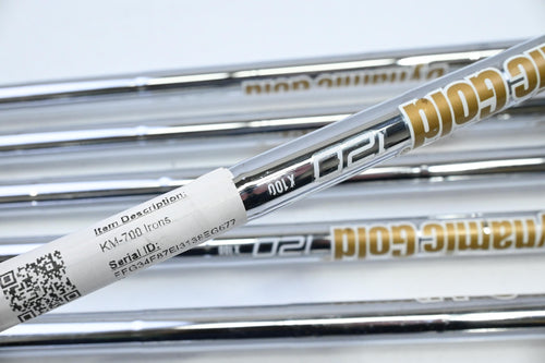 Miura KM-700 Irons / 4-PW / X-Flex Dynamic Gold 120 X100 Shafts