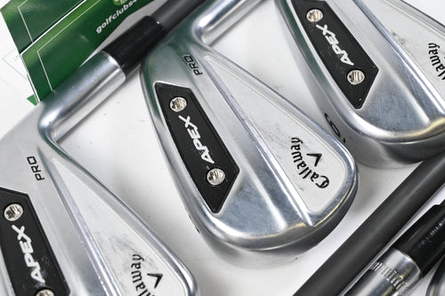 Callaway Apex Pro 24 Irons / 4-PW / Stiff Flex Fujikura Pro 63 Shafts