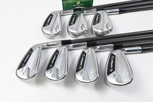 Callaway Apex Pro 24 Irons / 4-PW / Stiff Flex Fujikura Pro 63 Shafts
