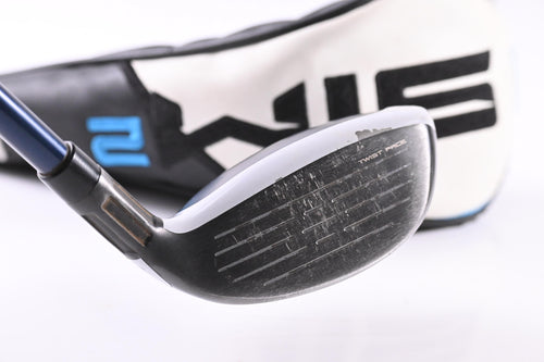 Left Hand Taylormade SIM2 Max #4 Hybrid / 22 Degree / Regular Flex Ventus Blue 6