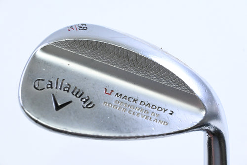 Callaway Mack Daddy 2 Lob Wedge / 58 Degree / Wedge Flex Dynamic Gold Shaft
