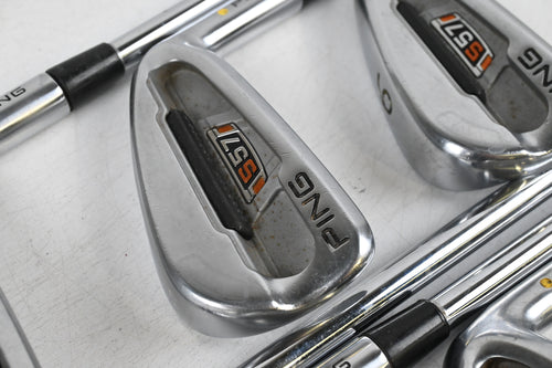 Ping S57 Irons / 4-PW / Yellow Dot / Stiff Flex Steel Shafts