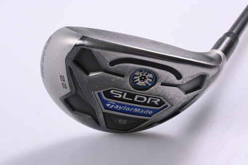 Taylormade SLDR-S #4 Hybrid / 22 Degree / Regular Flex Fujikura Speeder 72 Shaft