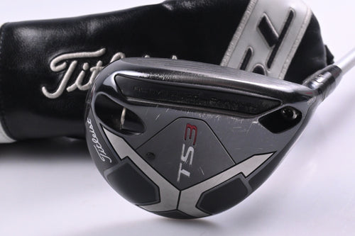 Titleist TS3 #3 Wood / 15 Degree / Stiff Flex Project X Evenflow White 75 Shaft