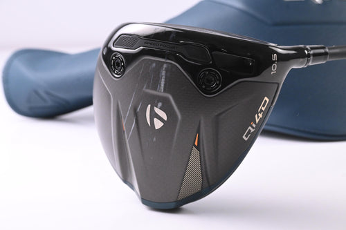 Taylormade Qi4D Driver / 10.5 Degree / Stiff Flex Reax Blue 50 Shaft