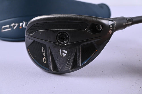 Taylormade Qi4D #2 Hybrid / 17 Degree / Stiff Flex KBS REAX 75 Shaft
