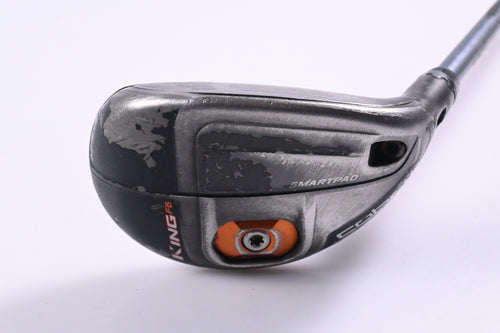 Cobra King F6 #3/4 Hybrid / 19-22 Degree / Regular Flex Matrix Ozik White Tie 72