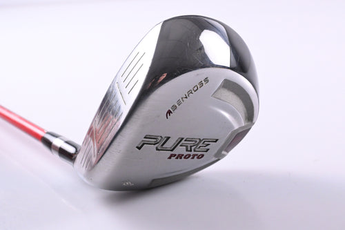 Left Hand Benross Pure Proto #3 Wood / 15 Degree / Regular Flex Aldila DVS 75