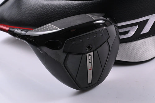 Left Hand Titleist GT3 Driver / 9 Degree / Stiff Flex Project X Denali Red 50