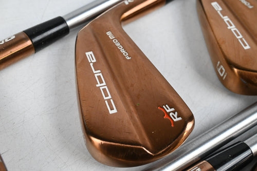 Cobra King RF Forged MB Copper Irons / 4-PW / Stiff Flex KBS Tour C-Taper 120