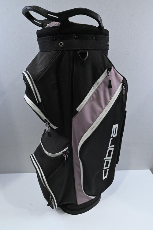 Cobra Cart Bag / 14-Way / Black, Pink