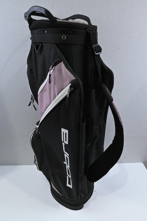 Cobra Cart Bag / 14-Way / Black, Pink