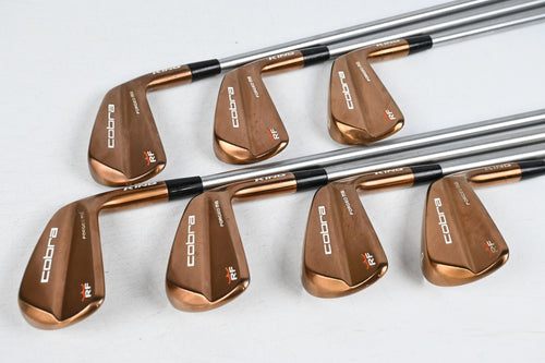 Cobra King RF Forged MB Copper Irons / 4-PW / Stiff Flex KBS Tour C-Taper 120