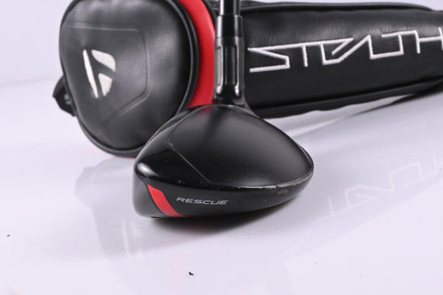 Left Hand Taylormade Stealth #4 Hybrid / 22 Degree / Regular Flex Ventus Red 6