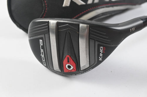 Cobra King F9 #3 Hybrid / 19 Degree / Regular Flex Fujikura Atmos Black 7 Shaft