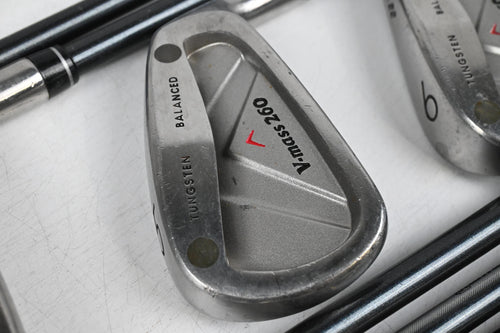 Yonex V-Mass 260 Irons / 3-PW+SW / Stiff Flex Yonex Ultimum Ti 5 Shafts