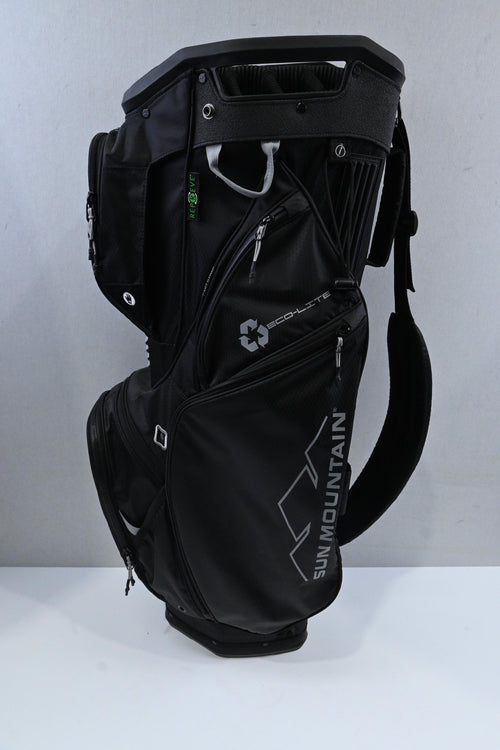Sun Mountain Ecolite Cart Bag / 14-Way / Black