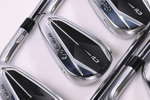 Taylormade Qi Irons / 5-PW+SW / Stiff Flex KBS MAX MT 85 Shafts