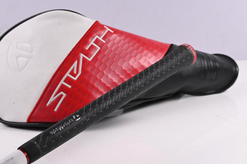 Left Hand Taylormade Stealth 2 Driver / 10.5 Degree / Stiff Flex Ventus TR Red 5