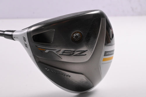 Left Hand Taylormade RBZ Stage 2 Driver / 9.5 Degree / Stiff Flex Rocketfuel 50