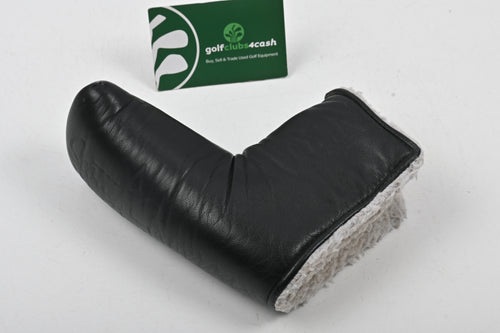 Scotty Cameron 2010 Del Mar Buttonback Leather Putter Cover / Blade / Black