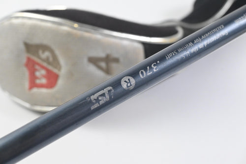 Wilson Staff HB5 #4 Hybrid / 21 Degree / Regular Flex Wilson Nanotech Shaft