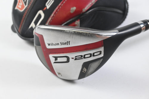 Wilson D200 #3 Hybrid / 19 Degree / Regular Flex UST Elements Chrome 54 Shaft