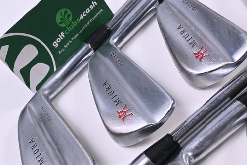Miura Tournament Blade Irons / 3-PW / Stiff Flex Steel Shafts