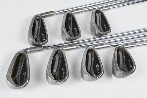 Ping G25 Irons / 5-PW+SW / Blue Dot / Regular Flex Ping CFS Shafts