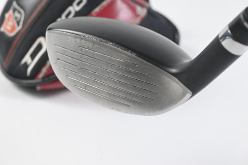 Wilson D200 #3 Hybrid / 19 Degree / Regular Flex UST Elements Chrome 54 Shaft