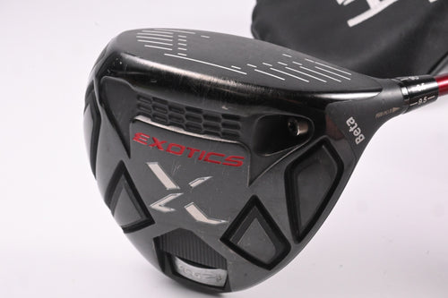 Tour Edge Exotics XCG7 Beta Driver / 9.5 Degree / Stiff Flex Matrix Red Tie 6Q3.1