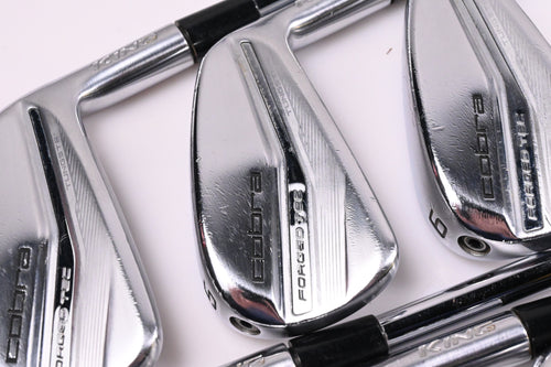 Cobra Forged Tec 2022 Irons / 4-PW / X-Flex KBS $-Taper 130 Shafts