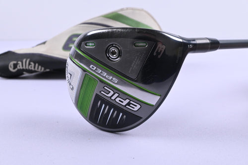 Callaway Epic Speed #3 Wood / 15 Degree / Stiff Flex HZRDUS Smoke iM10 60 Shaft