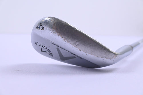 Callaway Mack Daddy Forged Lob Wedge / 58 Degree / Stiff Flex Dynamic Gold S200