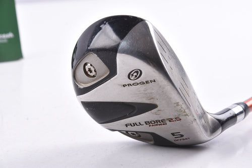 Ladies Progen Full Bore 2.5 #5 Wood / 18 Degree / Ladies Flex Full Bore Shaft