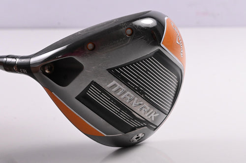 Left Hand Callaway Mavrik Driver / 10.5 Degree / Regular Flex HZRDUS Smoke Black