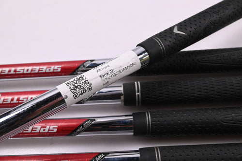 Callaway XR Irons / 4-PW+GW+SW / Regular Flex SpeedStep 80 Shafts