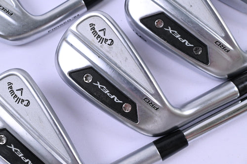 Left Hand Callaway Apex Pro 24 Irons / 4-PW / Regular Flex N.S.PRO 950 GH Neo