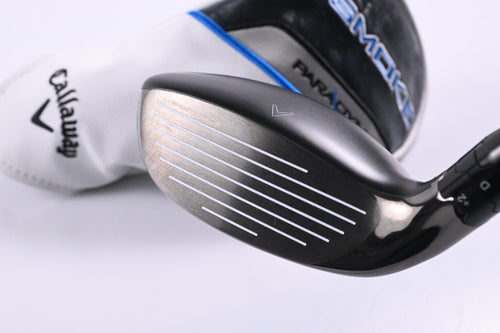 Callaway Paradym Ai Smoke HL #4 Hybrid / 21 Degree / Regular Flex HZRDUS Silver 65