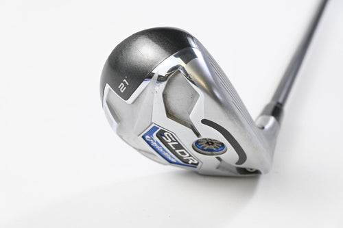 Taylormade SLDR #4 Hybrid / 21 Degree / Regular Flex Fujikura Speeder 82 Shaft