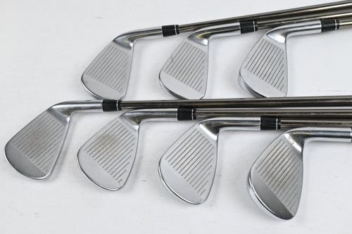 Left Hand Callaway Apex 19 Irons / 4-PW / Stiff Flex UST Mamiya Recoil ESX 460